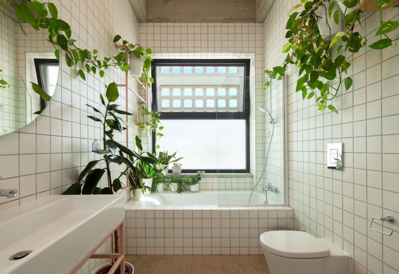 带四个花园藏于混凝土砌块后的住宅丨塞浦路斯尼科西亚丨draftworks architects-46