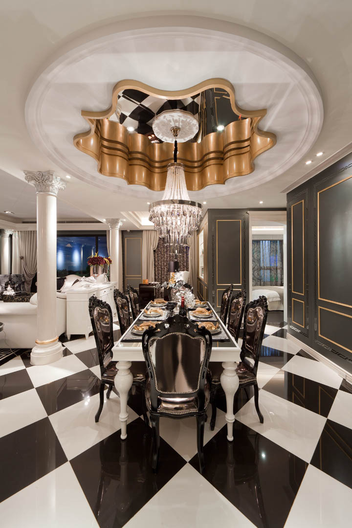 玄武设计_中央公园豪华样板房-31