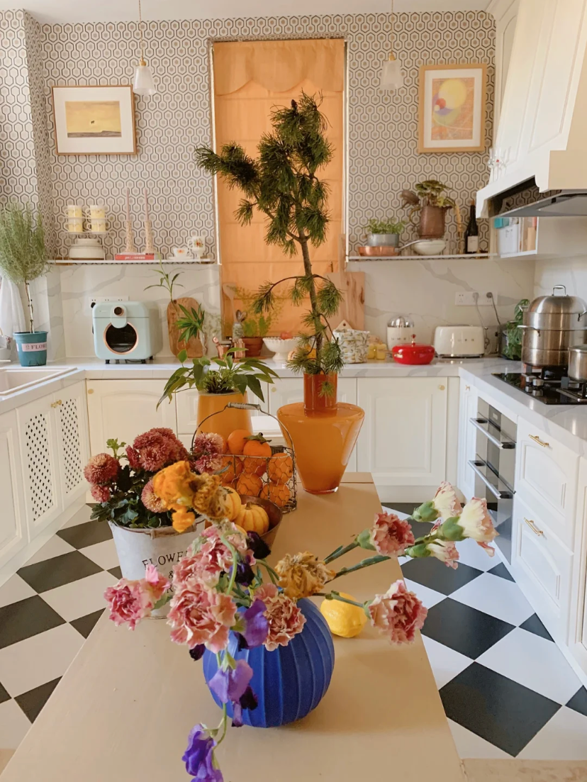 复古混搭之家丨中国南京丨可媛-37