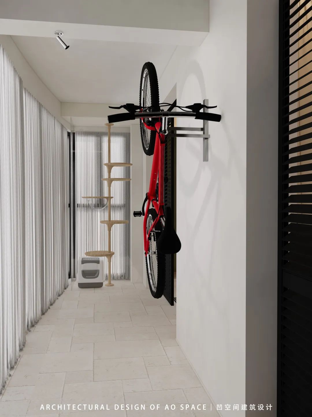 AO DESIGN 概念|把 106㎡住成 180㎡,一人居全屋皆开放丨中国南京丨凹设计事务所-46