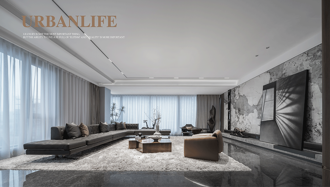 杭州龙湖丰收湖大平层样板间丨中国杭州丨北京靳朝晖设计有限公司-13