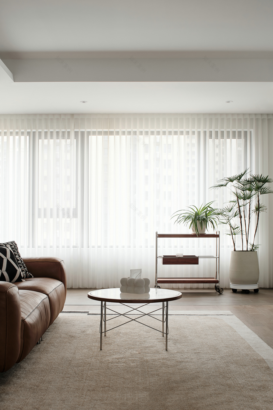 南京·棠宁府简约奶油艺术漆住宅丨中国南京丨大漠设计-46