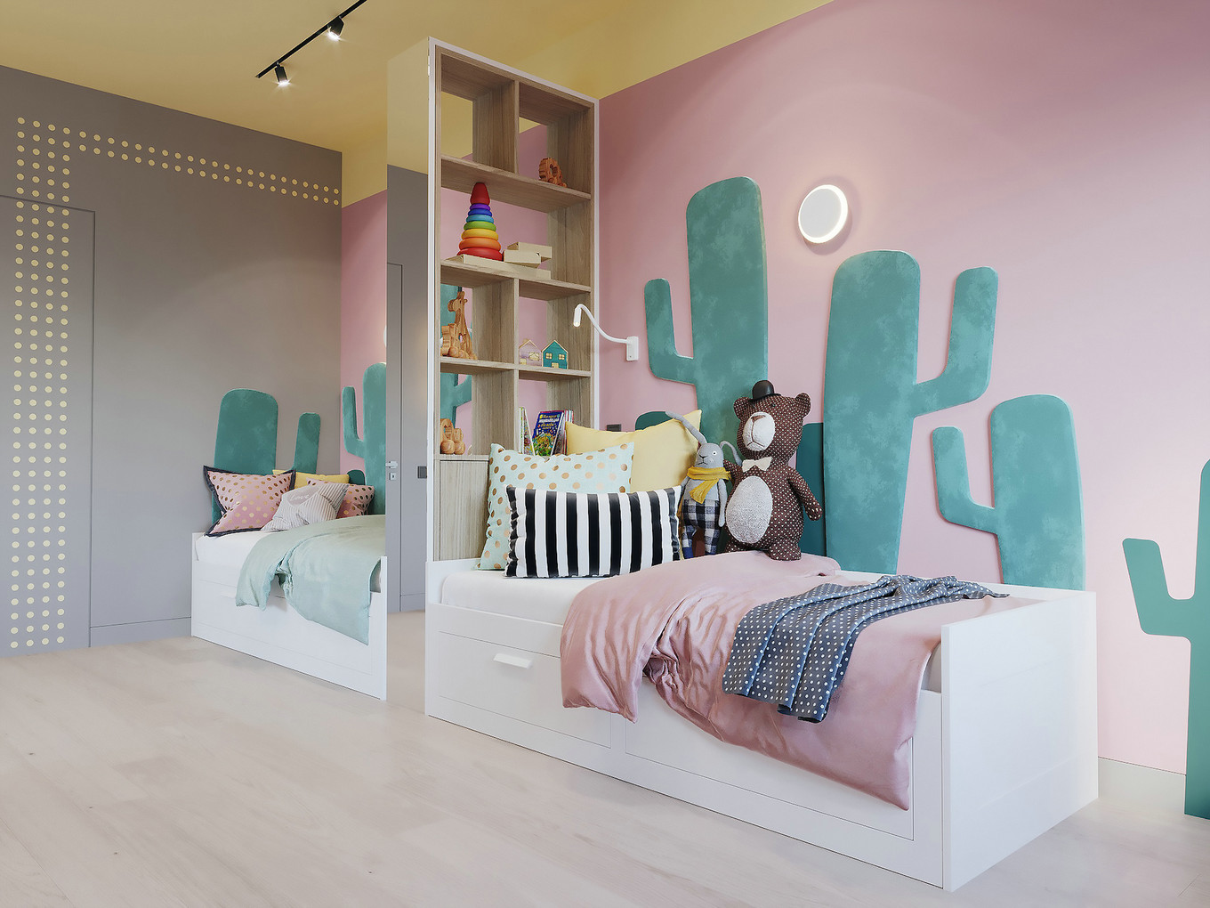 简约风的多彩家居空间设计-15