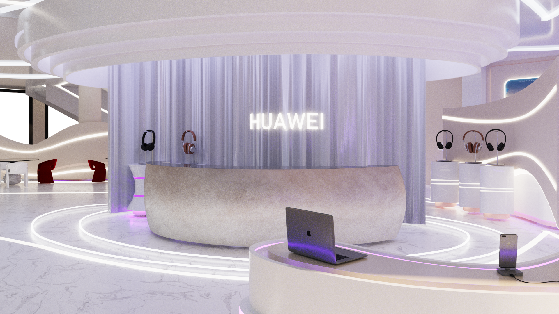 Huawei Concept Store - Interior Design Exploration-18