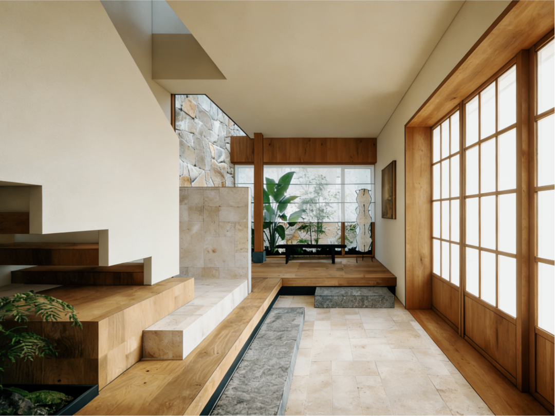 260㎡自然主义别墅 · 杭州临平春境东来院丨中国杭州丨本空设计工作室-25