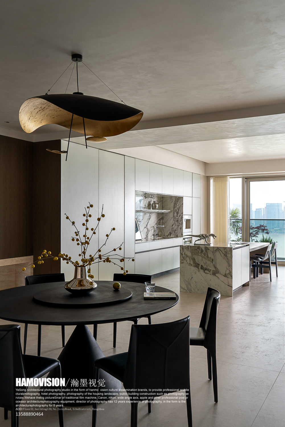 池陈平设计×私宅案例·梁振兴摄影|钱塘江畔“流动感”的生活哲学-54