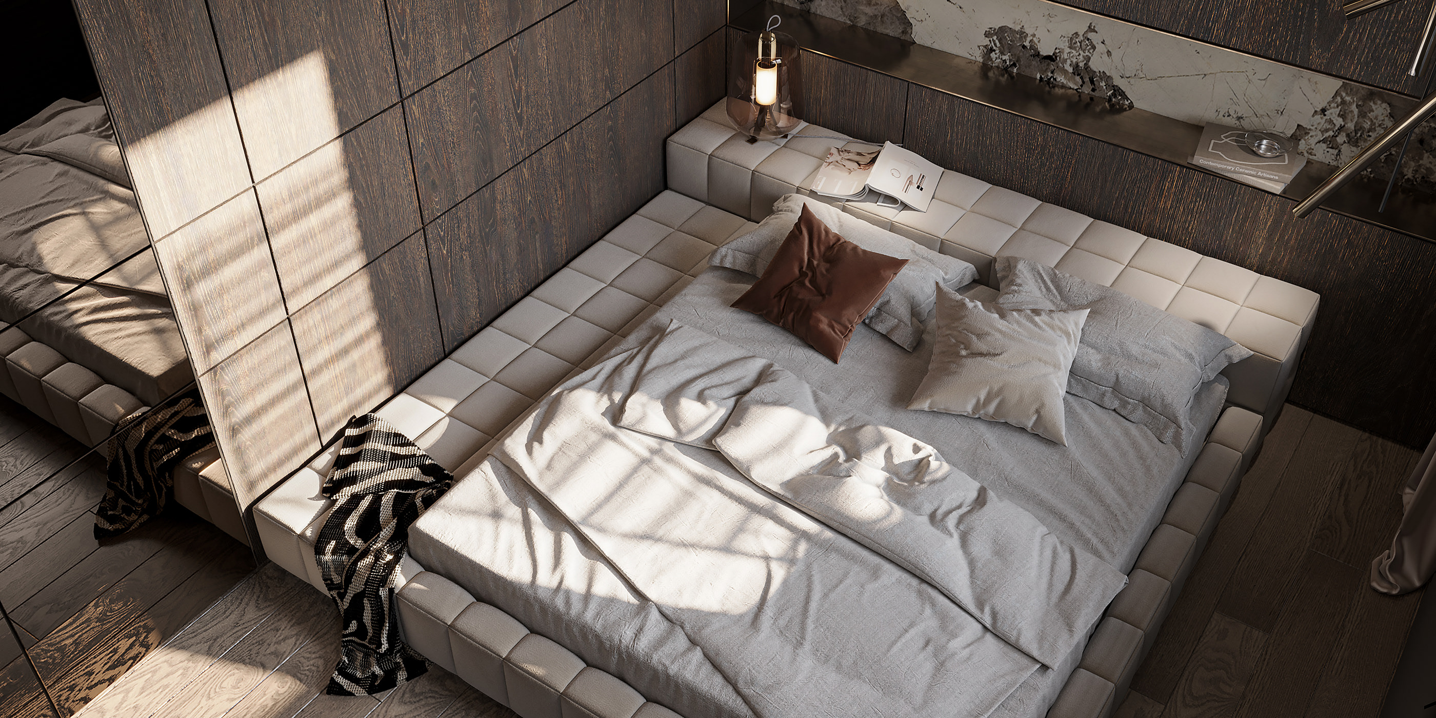 高级色系公寓设计 超棒的细节！-16