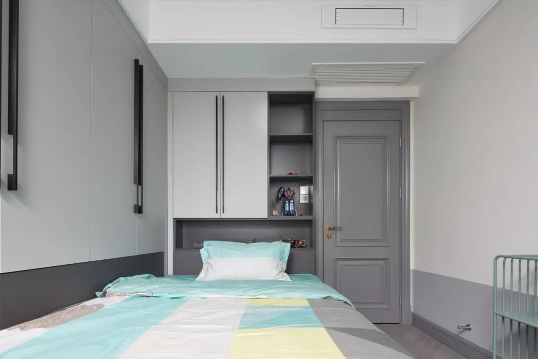 蓝色多瑙河恋曲 · 南宁四房两厅优雅空间设计丨中国南宁丨柒颜设计-80