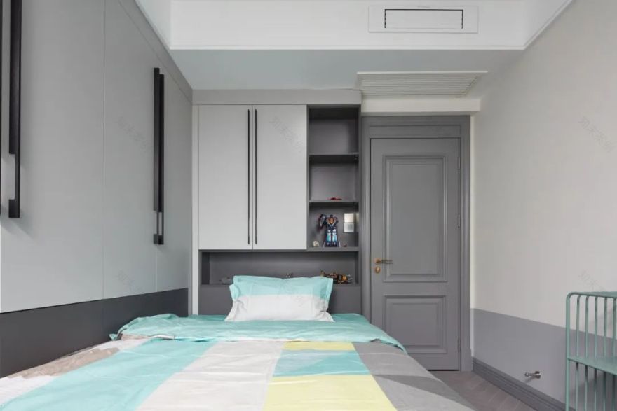 蓝色多瑙河恋曲 · 南宁四房两厅优雅空间设计丨中国南宁丨柒颜设计-80