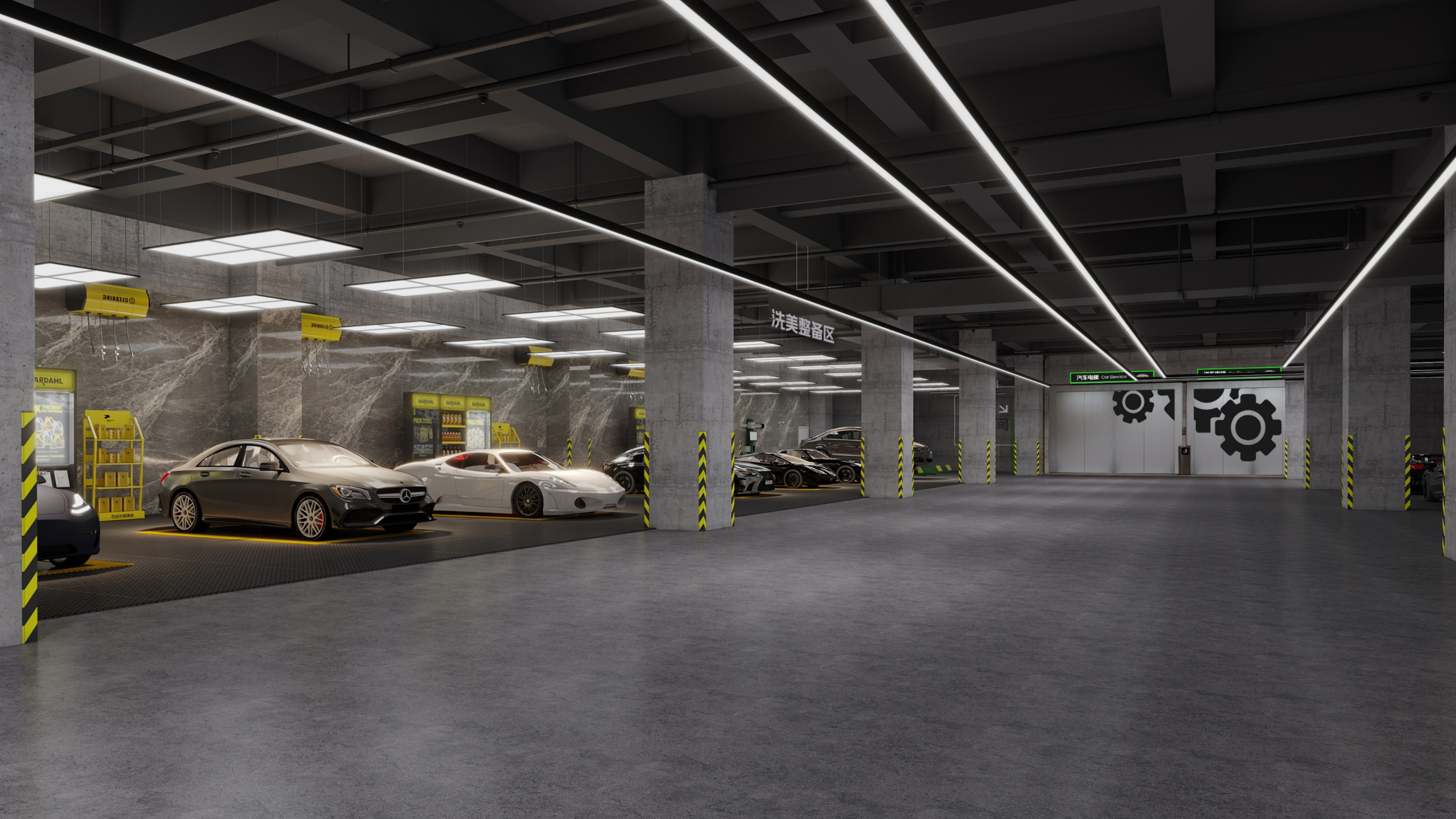 酷车里新场商业综合体空间硬装及软环境设计执行-8