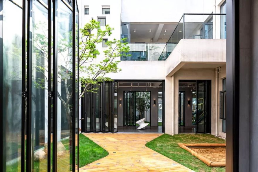 心流儿童之家 | 素色蒙特梭利学习空间-29