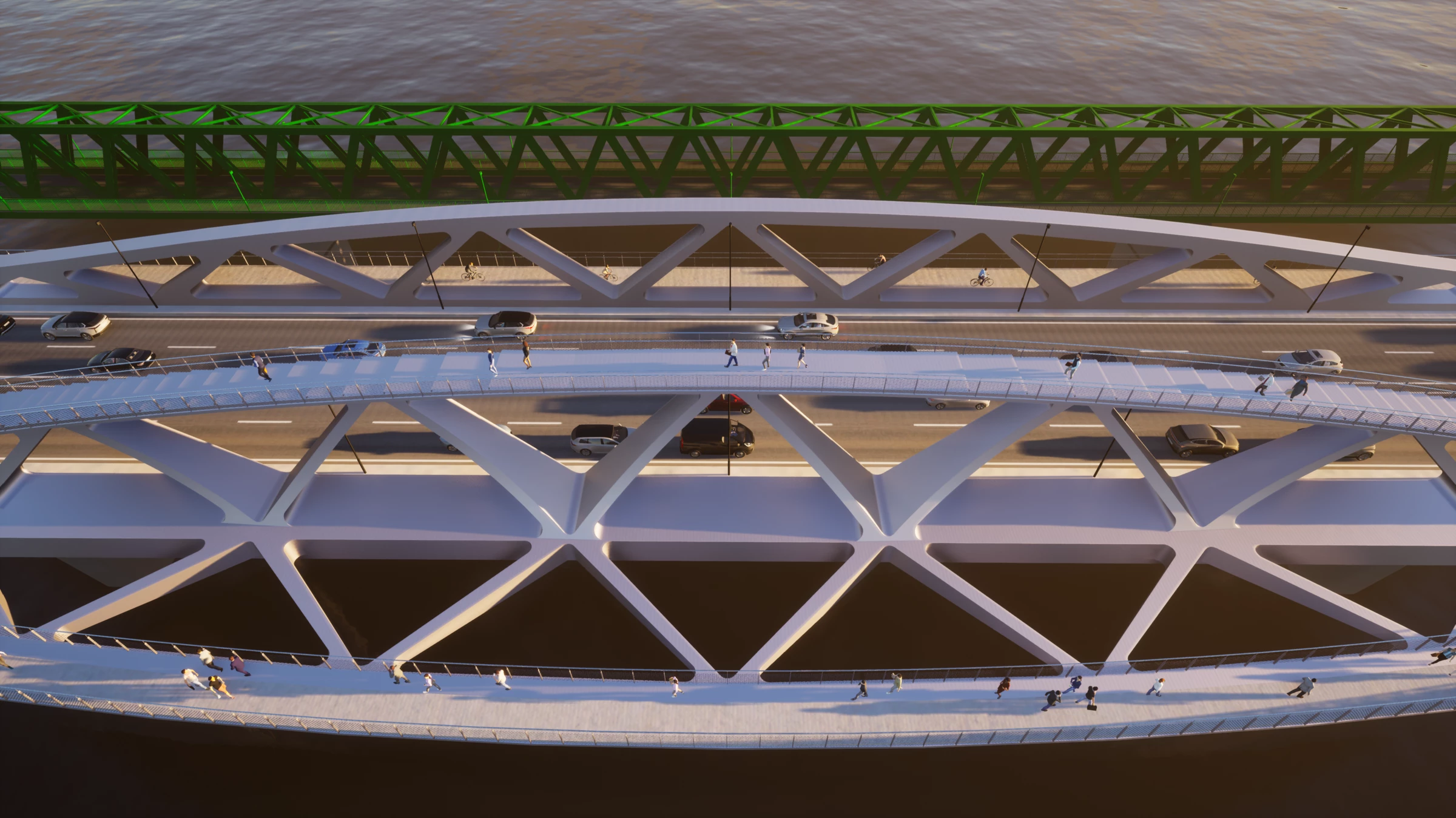 Chameleon 城市桥梁丨匈牙利布达佩斯-54