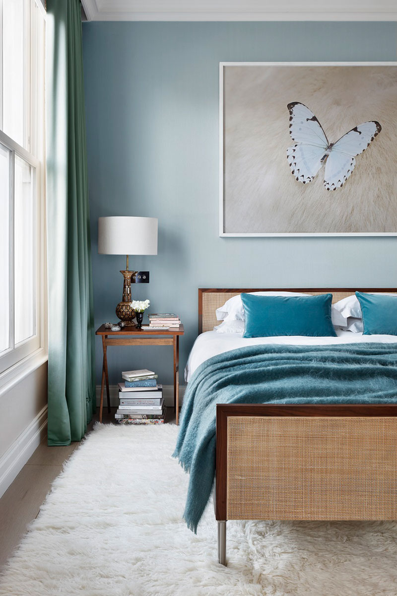 伦敦彩色家庭住宅，混搭风格演绎活力空间-8