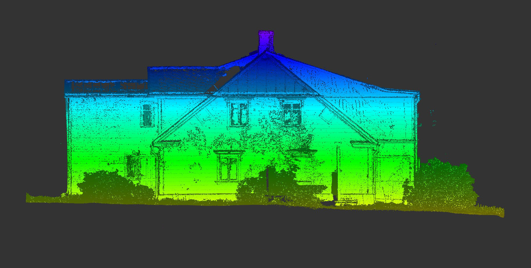 Scan to CAD old Wooden House - Latvia-10