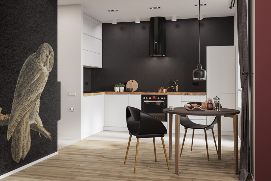 Проект квартиры 40 м. - Архитектурный журнал ADCity-2