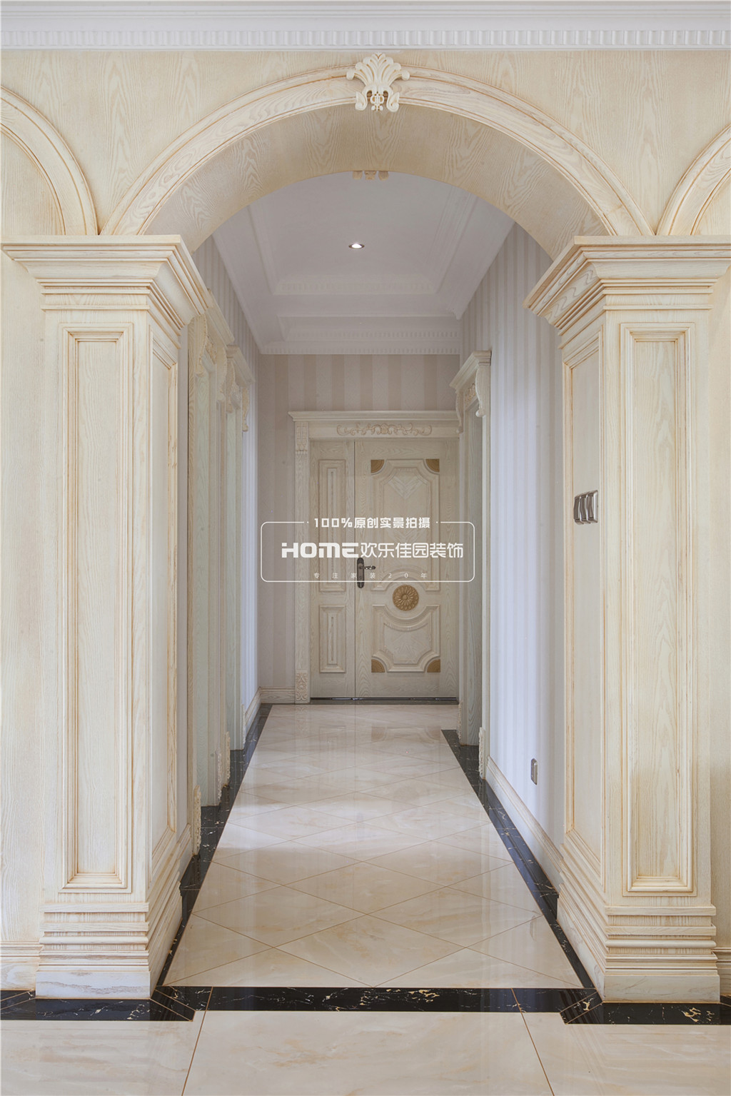 昆明丽水雅苑 85 平米欧式平墅设计，展现大宅尊贵气度-19