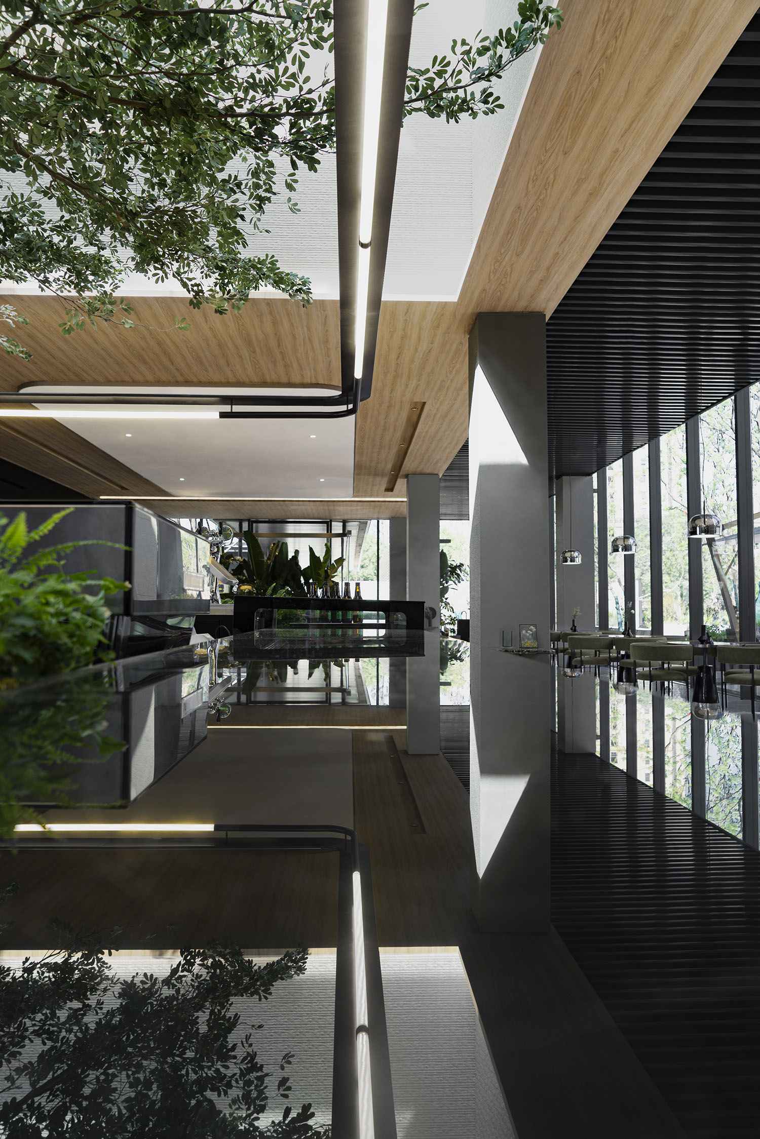 一间会呼吸的雨林餐厅Afterain-54