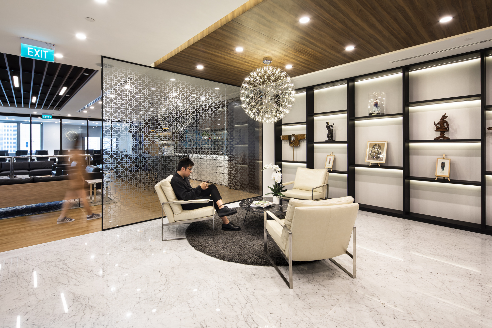 新加坡银行Negara印度尼西亚(研究会)办公室设计-12