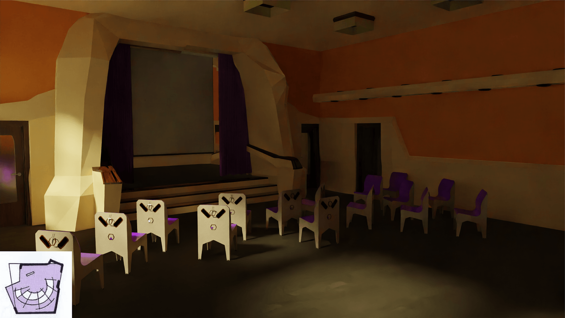 索菲亚学校礼堂室内设计丨Mykyta Lytovchenko-20