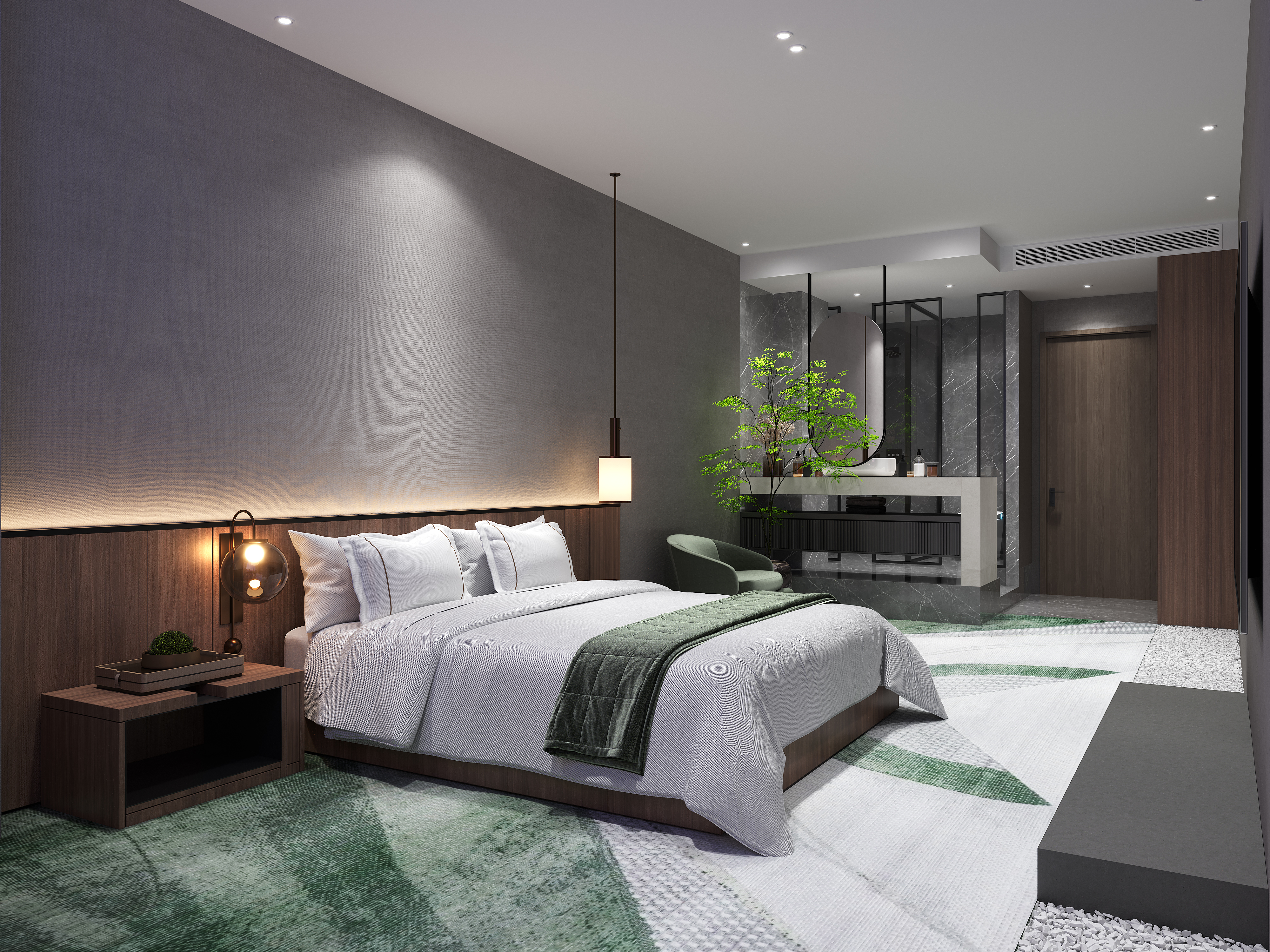 酒店大厅 +房间单张-4