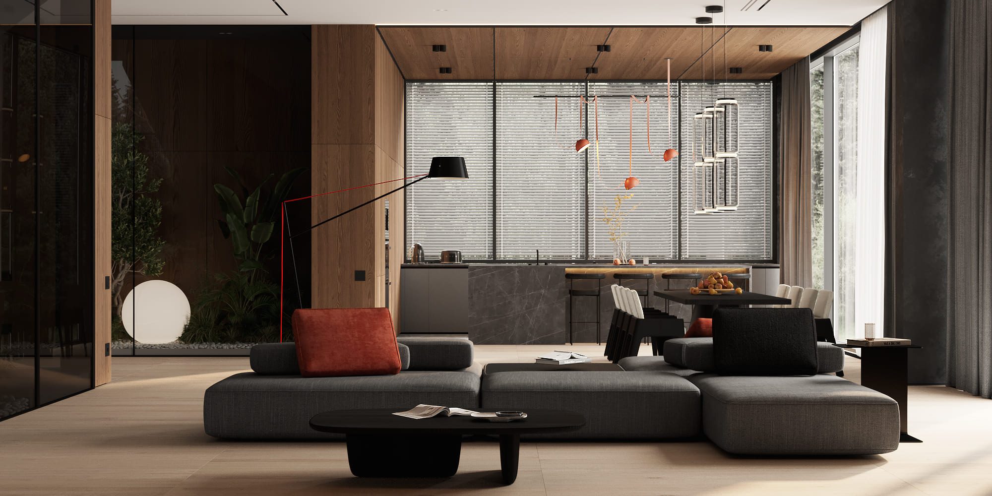 Interior design of an apartment, house, apartment design project-2