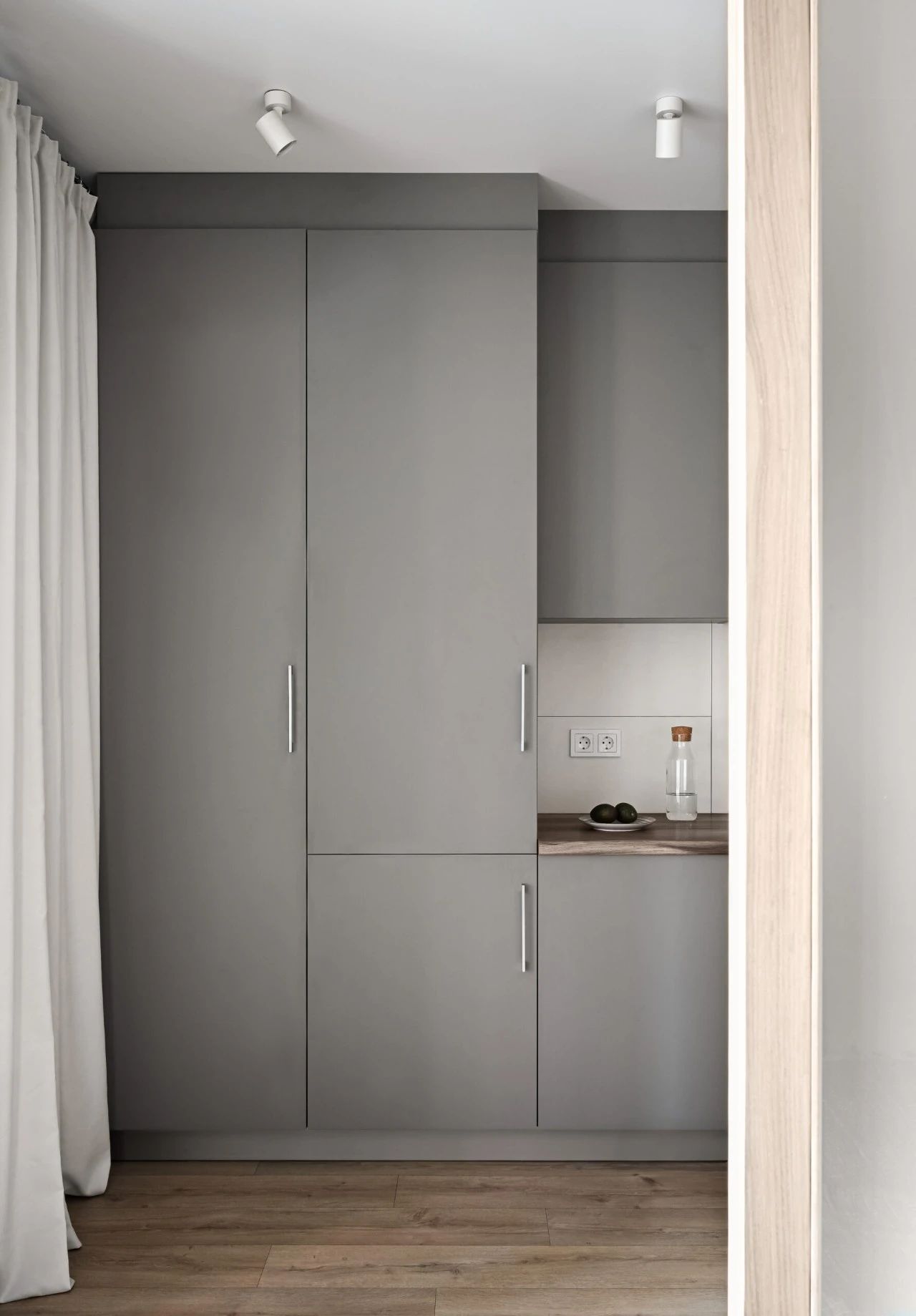 33㎡一居室设计丨Angelika Makarevich-16