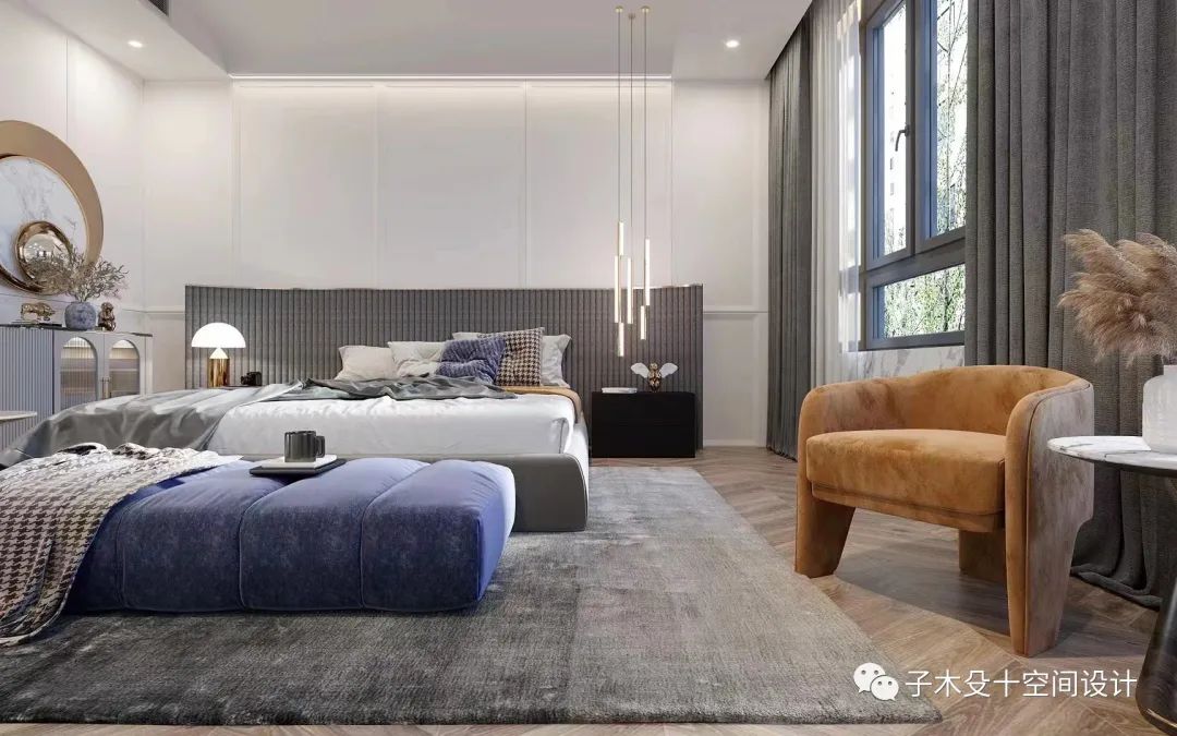 现代轻奢的家居艺术,吉林 1000㎡空间设计解读丨中国吉林丨子木殳十空间设计-18