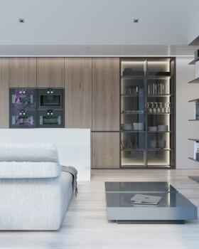 ONI Architects 打造 148m²现代极简家庭住宅