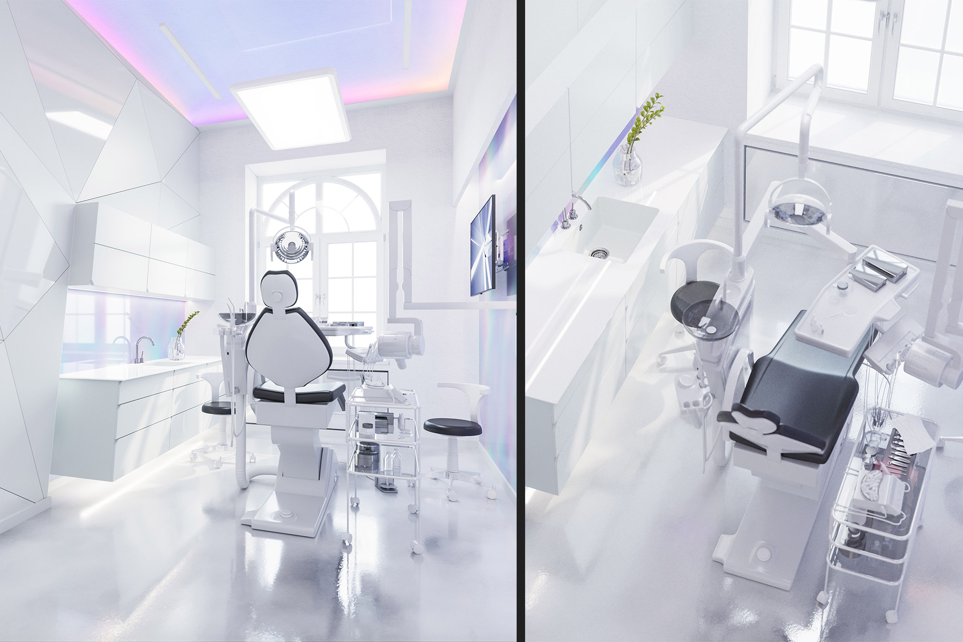 WHITE 牙科诊所室内设计丨捷克丨Nikita Feoktistov 等-9