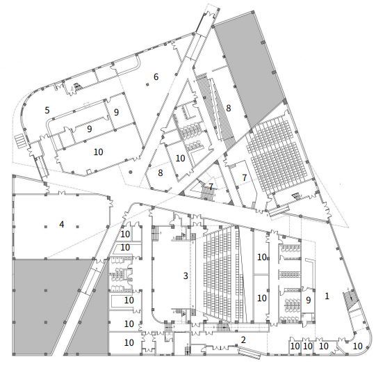 淄博大学城一期图书馆,会堂及学生活动中心丨中国淄博丨清华大学建筑设计研究院有限公司-60