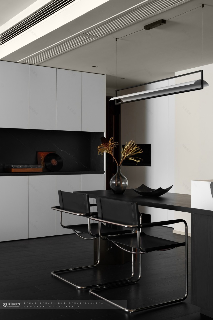 87 平经典红黑现代家丨中国平顶山丨琢信装饰-13