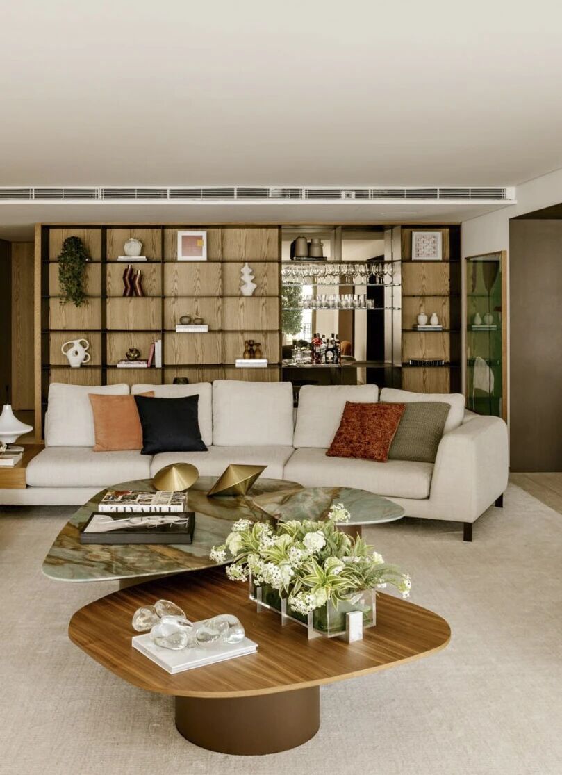 客厅丨巴西圣保罗丨Fernanda Marques-15