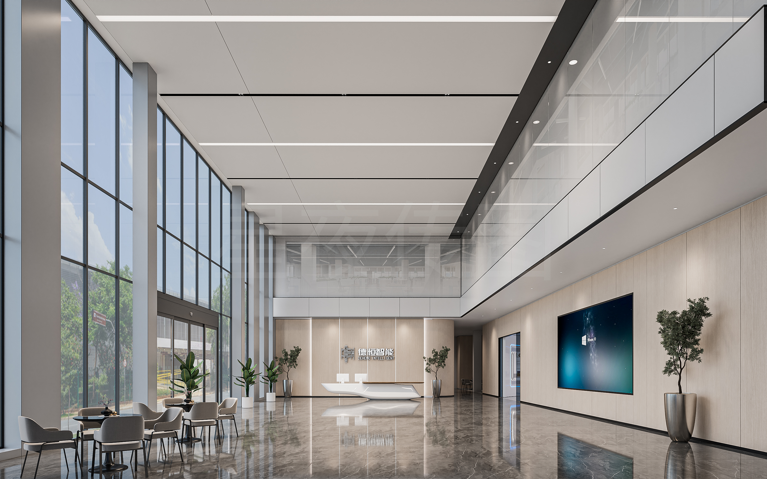 智能展厅办公环境-2
