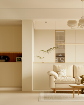 暖色原木风空间