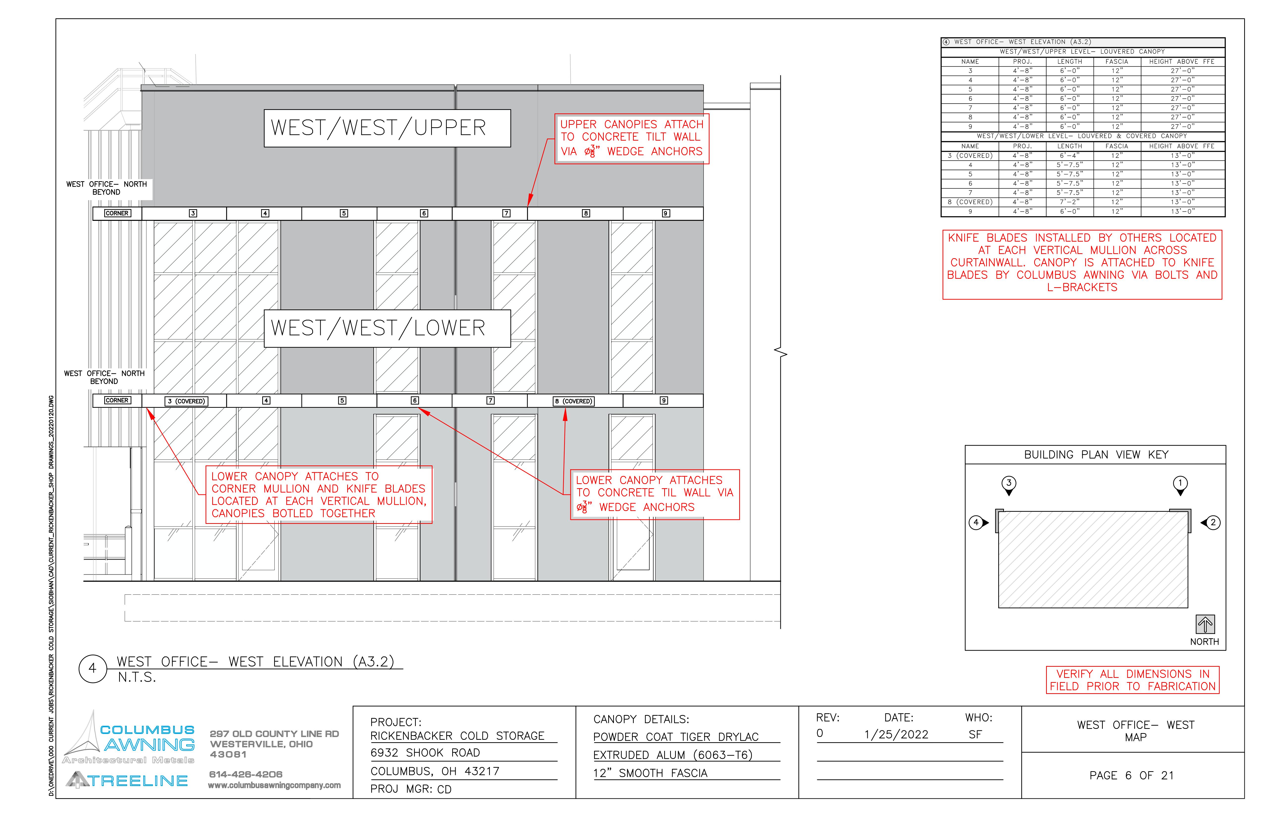 Cantilevered Canopy Project- Rickenbacker Cold Storage-5