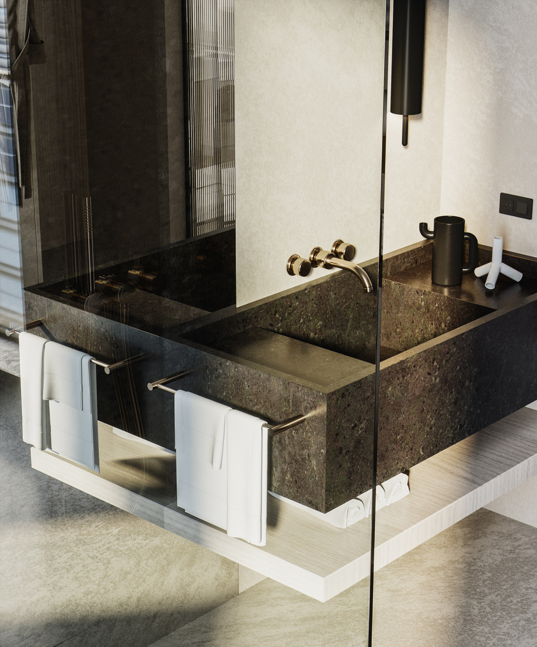 东方君悦住宅 | 城市中的宁静优雅-41