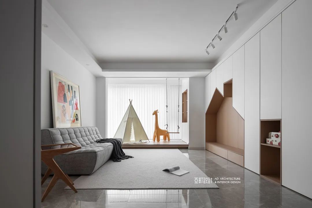 童趣无限的亲子居所丨有思软装,亚町设计-37