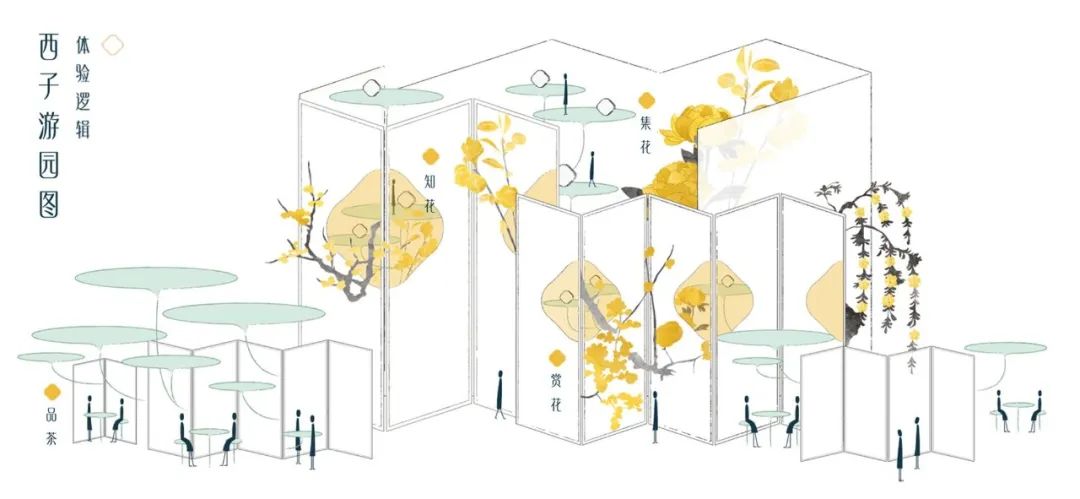 花西子「隐园」全球首家线下旗舰店丨中国杭州丨leaping creative 立品设计-34