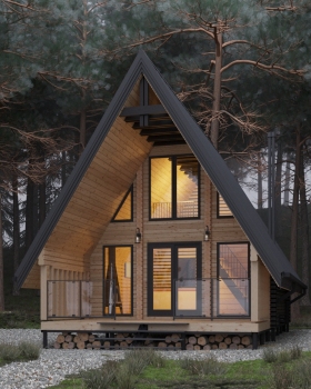 湖畔小屋丨俄罗斯丨Ekaterina Mikhailina
