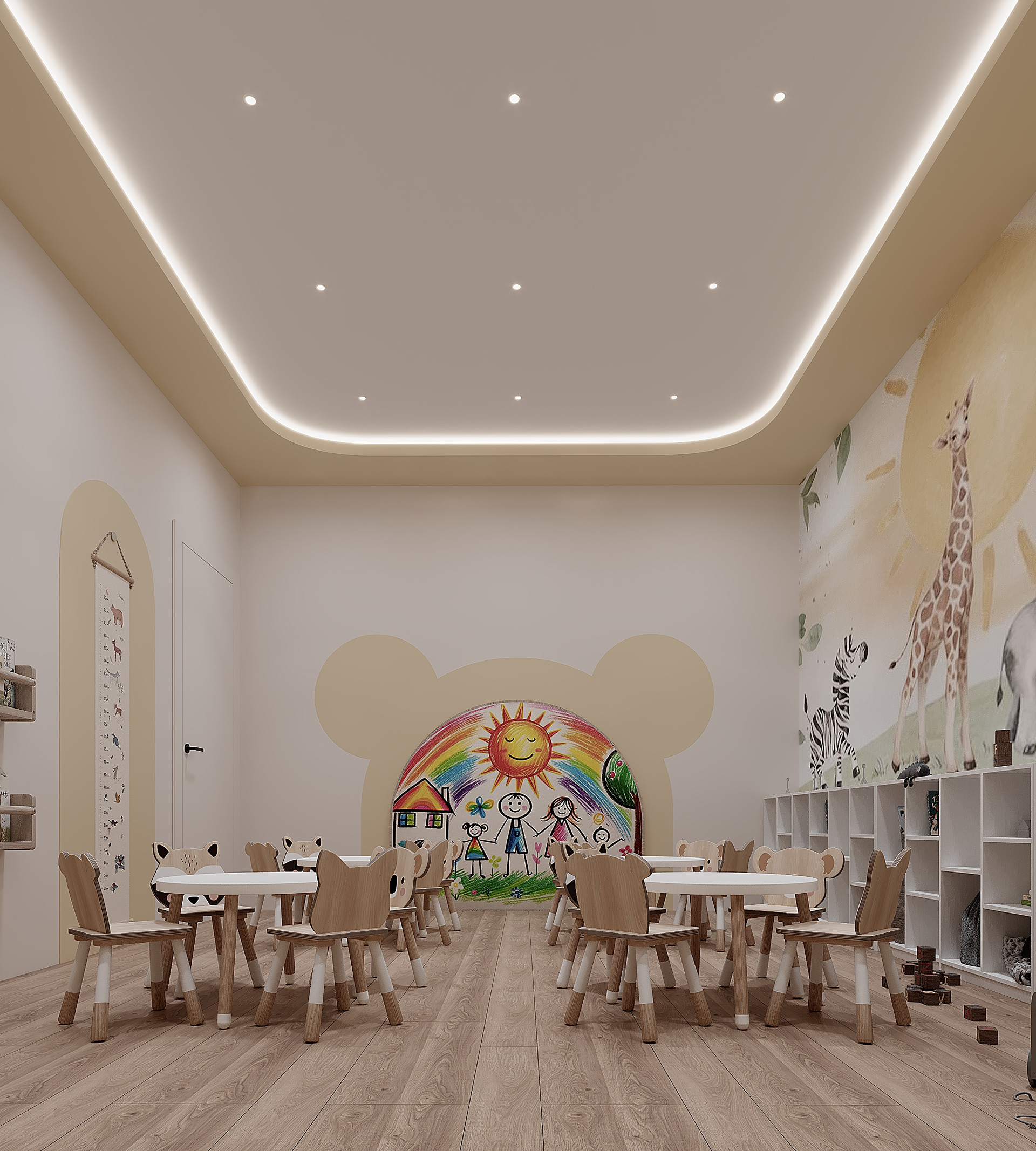幼儿园丨Norhan Osama Designs-23