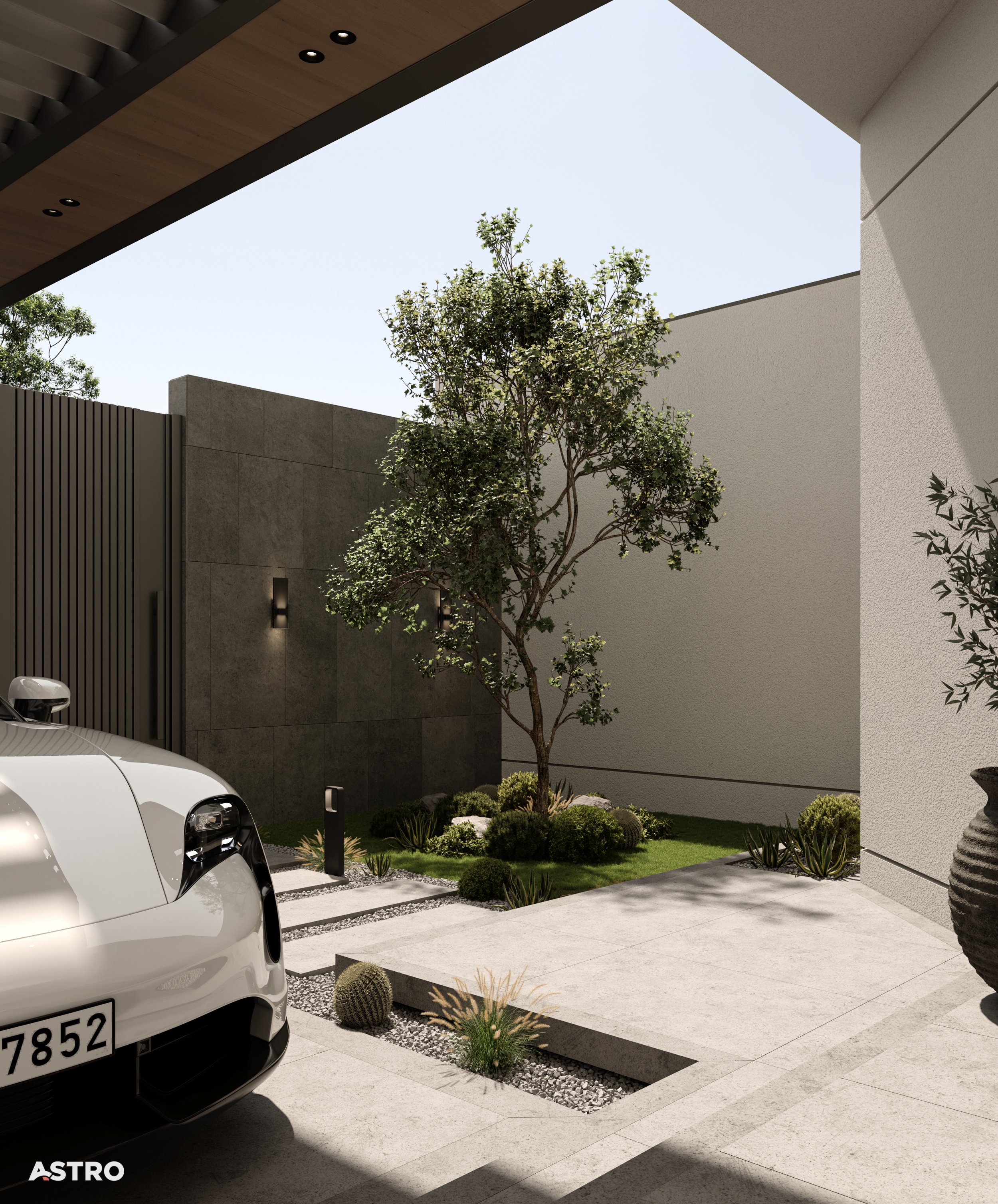 简约别墅设计丨沙特阿拉伯丨Astro Architects-12