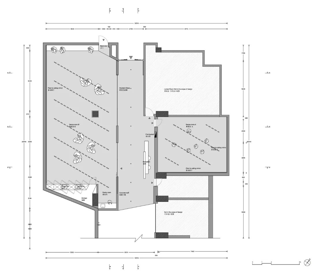 La Cour 舞蹈工作室改造设计丨中国上海丨〇筑设计-15