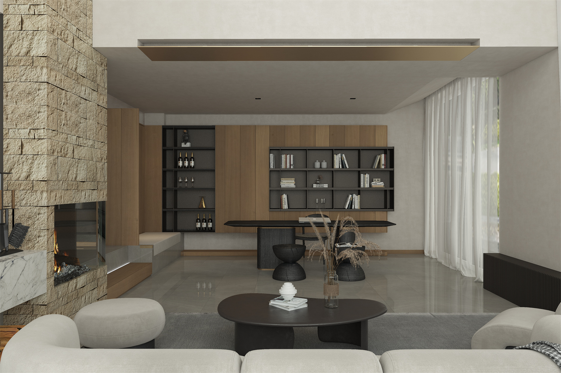 高端别墅私宅设计-4