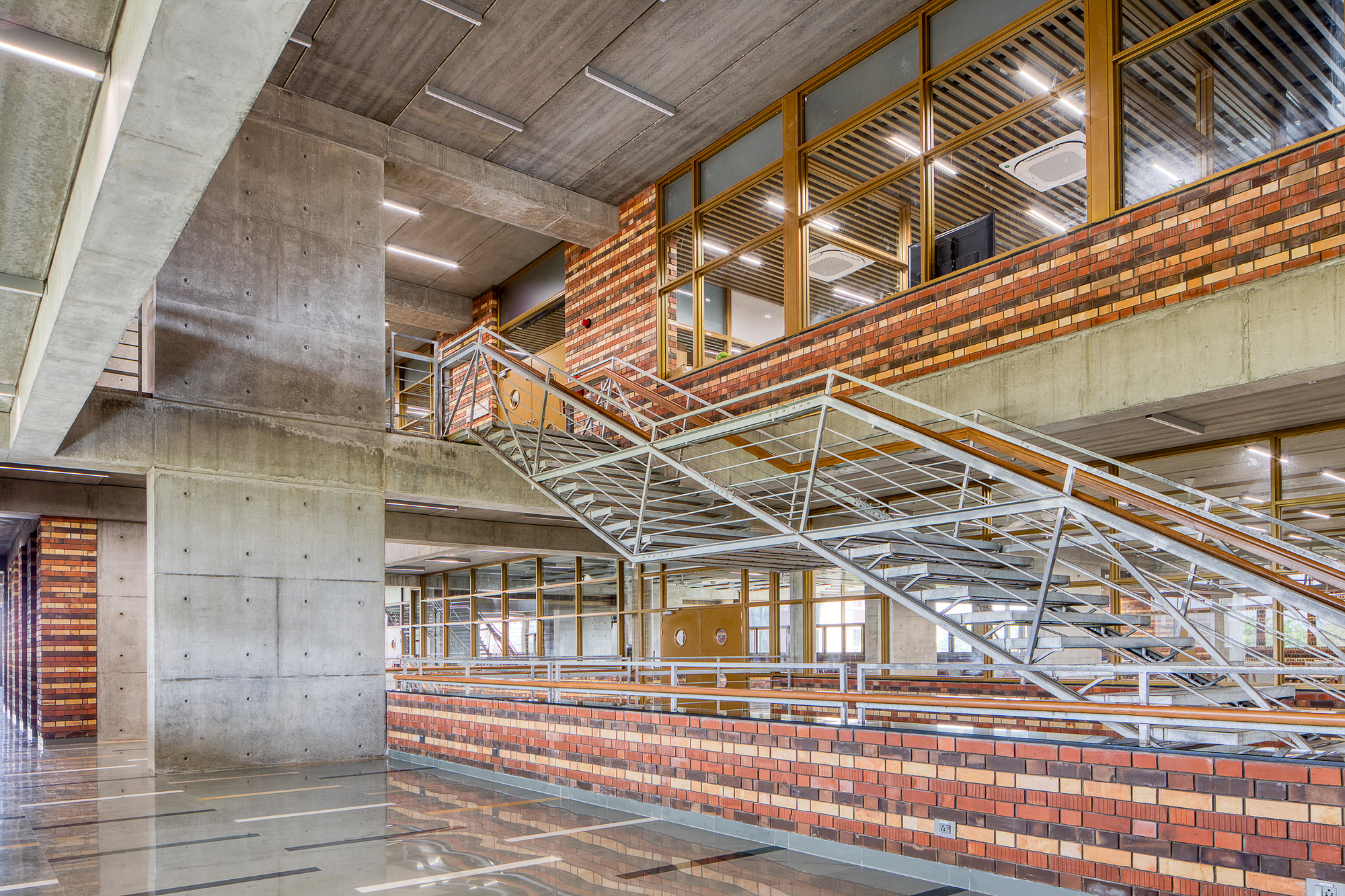 艾哈迈达巴德大学中心丨印度丨Stephane Paumier Architects-37