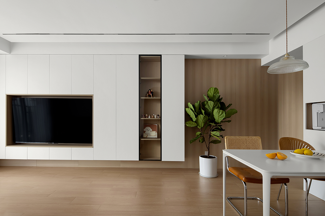 东莞海德·琥珀台 90㎡简约明亮私宅设计丨中国东莞丨六品设计-14