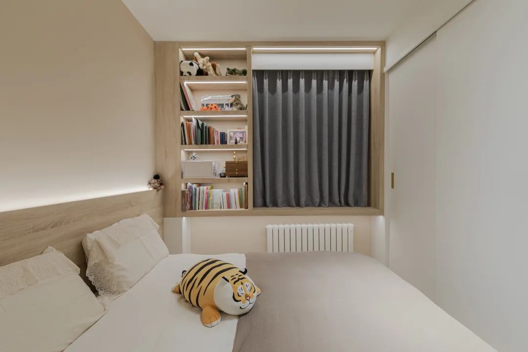 60㎡学区房逆袭 · 一家三口的温馨家园丨中国北京丨恒田设计-79