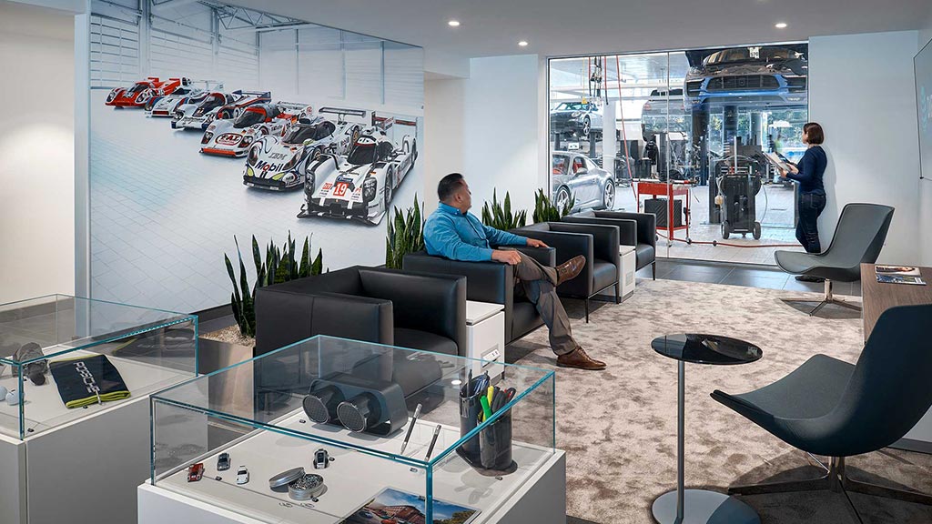 加州卡尔尔斯巴德 Porsche 经销商现代建筑设计与室内设计-7