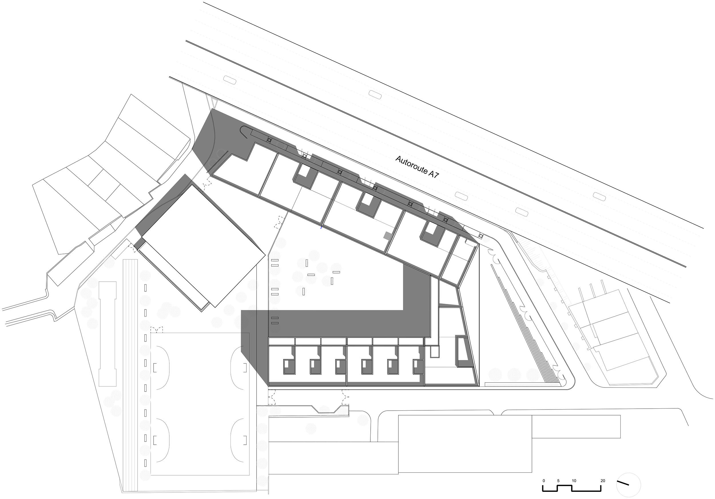 Joséphine Baker中学校,法国 / Panorama Architecture-28