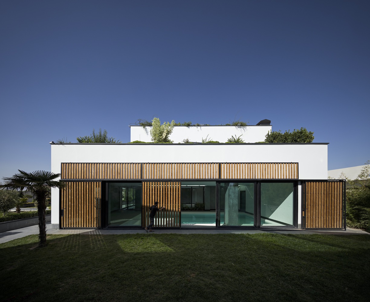 Tehran 市区双层绿色别墅设计-1