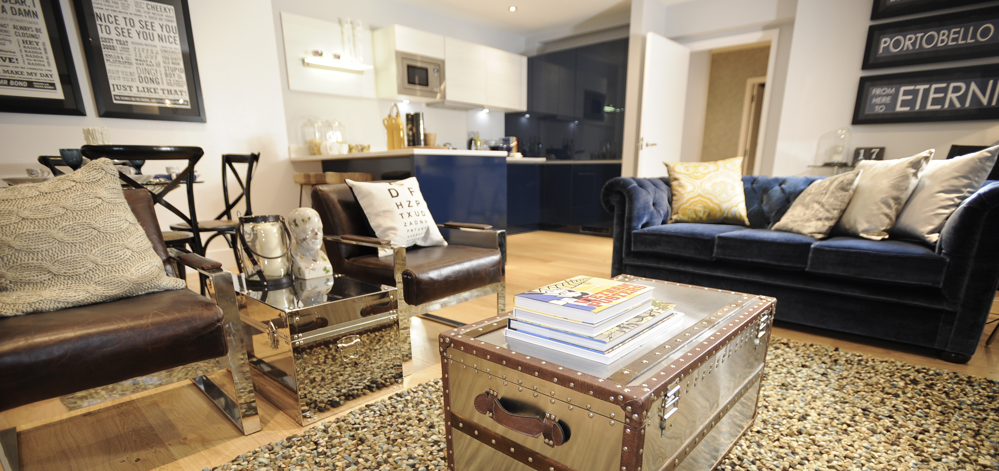 Portobello Square两居室展示公寓设计丨sunainteriordesign-10